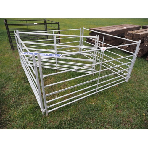 1212 - Galvanised hurdles 6ft - 6