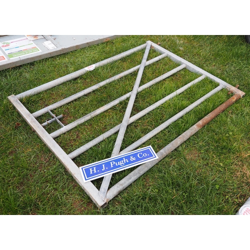 1220 - Galvanised gate 5ft