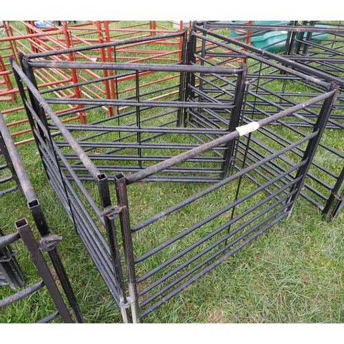 1240 - Black hurdles 4ft - 6