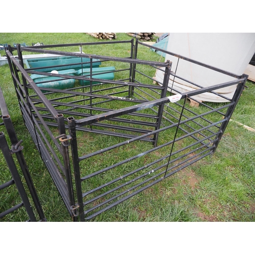 1242 - Black hurdles 5ft - 6