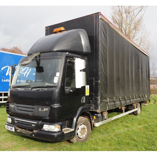 1468A - Leyland DAF 12 ton curtainsider. High volume body. Just out of service, in very good condition. Good... 