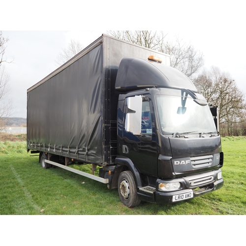 1468A - Leyland DAF 12 ton curtainsider. High volume body. Just out of service, in very good condition. Good... 