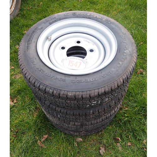 1547 - Trailer tyres 155/70 R12C -4