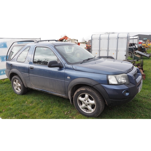 1550 - Land Rover Freelander TD4. Runs and drives. Manual. 88,668 Miles. MOT until 14/9/24. Reg. CK06 FOH. ... 