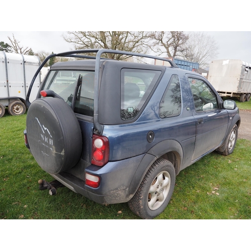 1550 - Land Rover Freelander TD4. Runs and drives. Manual. 88,668 Miles. MOT until 14/9/24. Reg. CK06 FOH. ... 