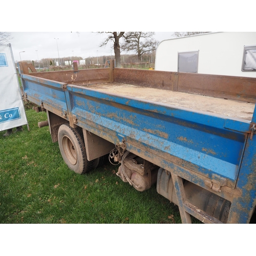 1596 - Iveco Eurocargo 7SE17 tipper lorry. Runs and drives. Tipper body in working order. MOT till end of F... 