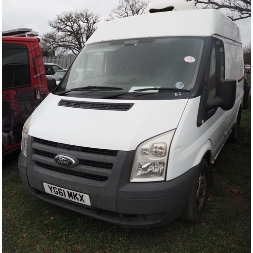 1598 - Ford Transit refrigeration van. Runs and drives. Fridge in working order. 145,468 Miles. MOT till 1.... 