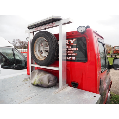 1599 - Ford Transit Recovery van. Reg. DY53 BKZ. V5, key and other paperwork in office