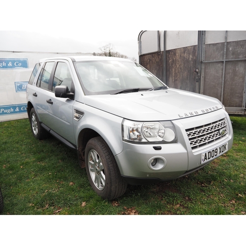 1635 - Land Rover Freelander 2 XS TD4.E, 2009. Runs and drives. Showing 97,663 miles, MOT until 30/06/24. R... 