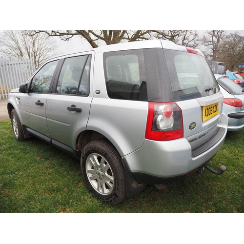 1635 - Land Rover Freelander 2 XS TD4.E, 2009. Runs and drives. Showing 97,663 miles, MOT until 30/06/24. R... 