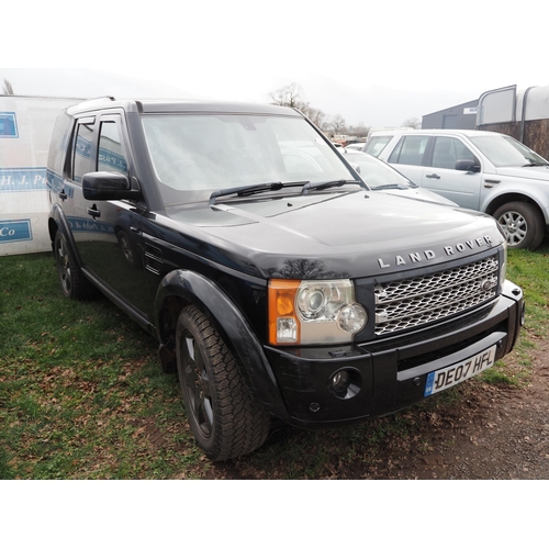 1637 - Land Rover Discovery TDV6 HSE. Automatic. 190,000 Miles. MOT until 09/11/24. Reg. DE07 HFL. V5, key,... 