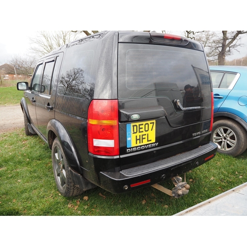 1637 - Land Rover Discovery TDV6 HSE. Automatic. 190,000 Miles. MOT until 09/11/24. Reg. DE07 HFL. V5, key,... 