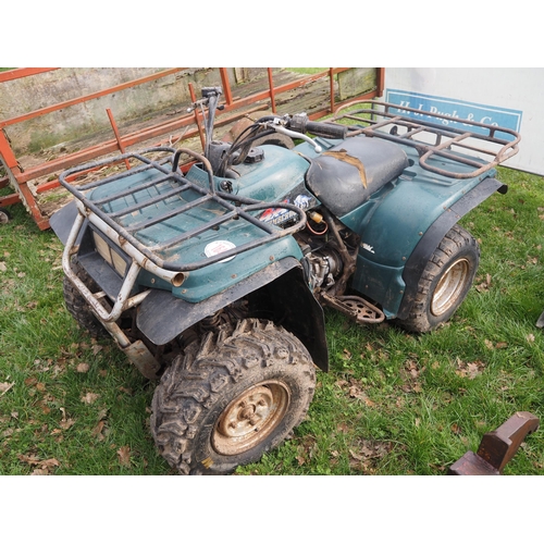 1648 - Yamaha Timberwolf 4x4 quadbike. Key in office