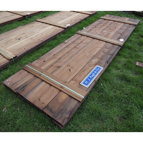 866 - Shiplap boards 3.6m x150x19 - 35