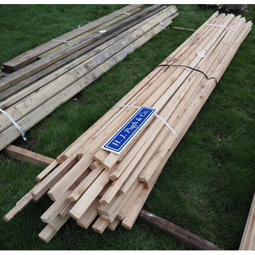 893 - Cedar battens 3.5m x45x25 - 30+