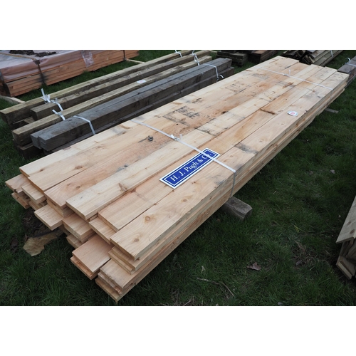 896 - Cedar boards 3.6m x150x30 - 45
