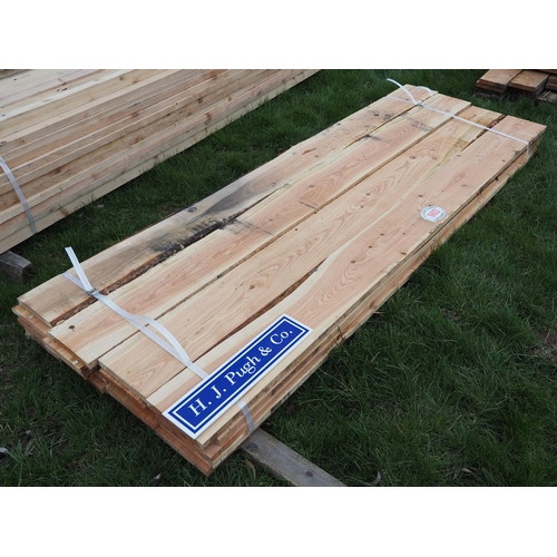 903 - Cedar boards 2.4m x200x25 - 22