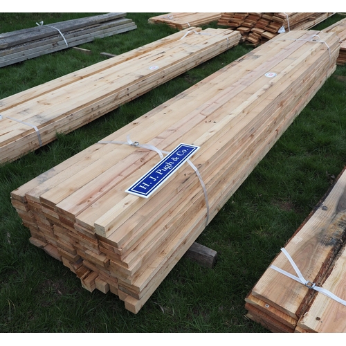 904 - Cedar boards 3.6m x40x25 - 65