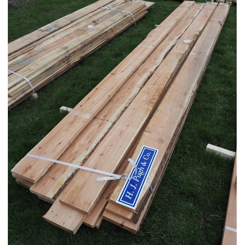 918 - Cedar boards 4.8m x200x35 - 15