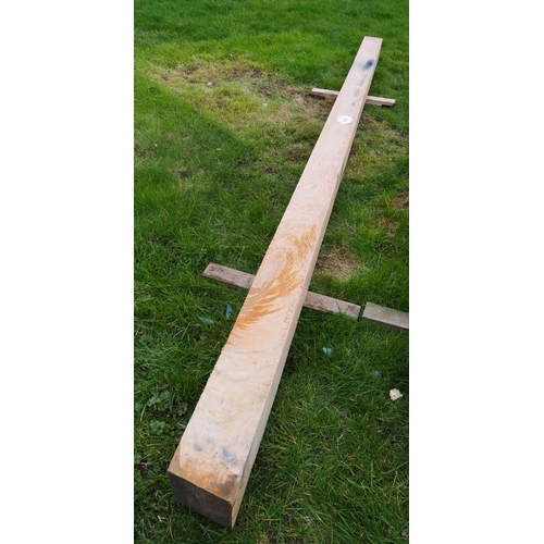 944 - Oak beam 3.7m x145x150 - 1