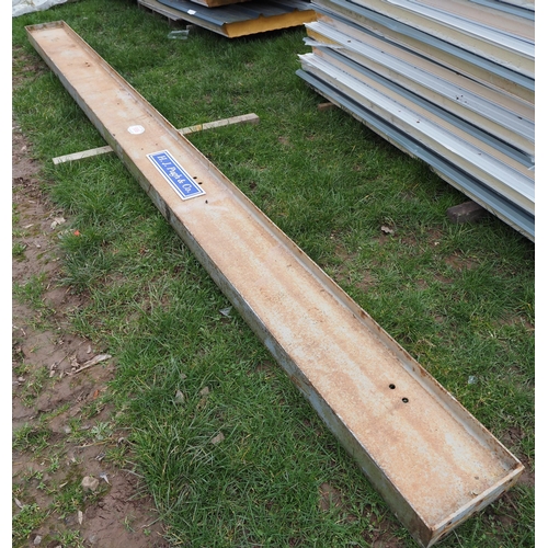 986 - Steel beam 4.5m x300x100 - 1