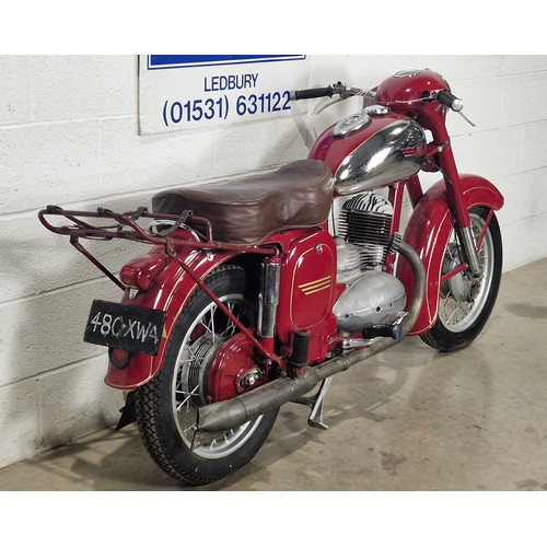 989A - Jawa model 353 motorcycle. 1956. 248cc.
Frame No. 353-053563
Engine No. 353-053563
Engine turns over... 