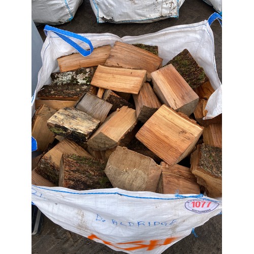 1077 - Split ash hardwood offcuts