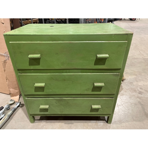 774 - Pine cabinet 3 drawer