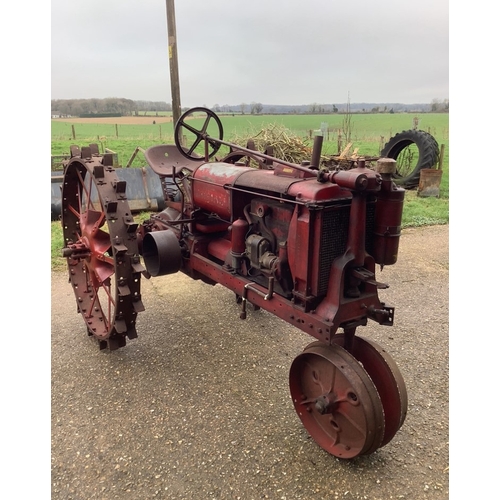 1169 - Farmall F14 tractor. Very original having done little work, on steel wheels