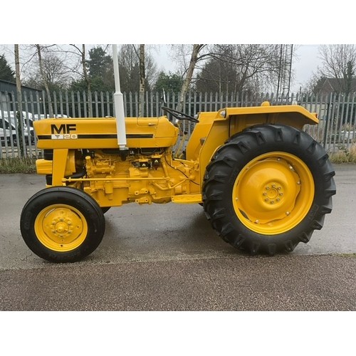 1120 - Massey Ferguson 20 industrial tractor. 1972. Fully restored and engine fully rebuilt. Absolutely per... 