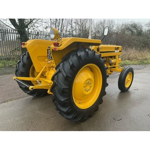 1120 - Massey Ferguson 20 industrial tractor. 1972. Fully restored and engine fully rebuilt. Absolutely per... 