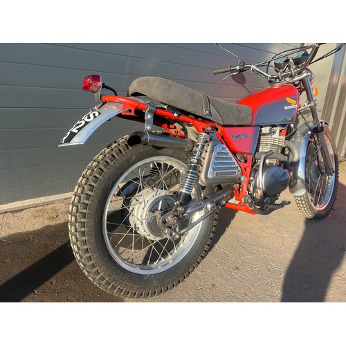 872B - Honda XL250 motorcycle. 1977. 
This bike has had a full nut and bolt rebuild, its now in immaculate ... 