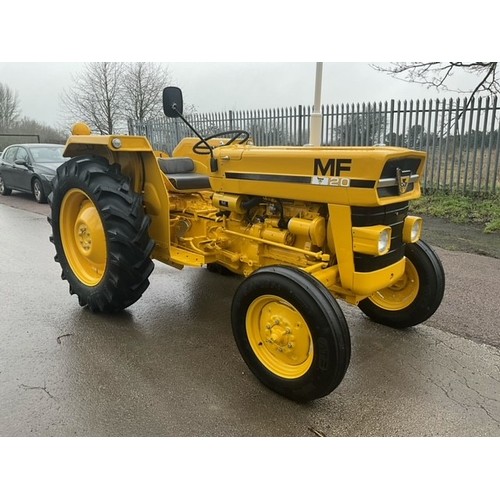 1120 - Massey Ferguson 20 industrial tractor. 1972. Fully restored and engine fully rebuilt. Absolutely per... 