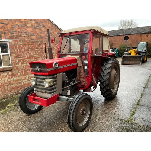 Massey Ferguson 165 2WD multi power tractor. C/w Massey Ferguson flexi ...