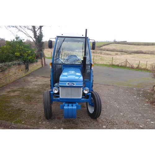 1122 - Ford 1710 tractor. 1987. Cab off for new floor, wings and rear panels. Complete chassis strip, new w... 