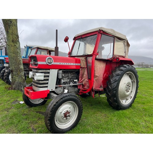 Massey Ferguson 165 2WD multi power tractor. C/w Massey Ferguson flexi ...