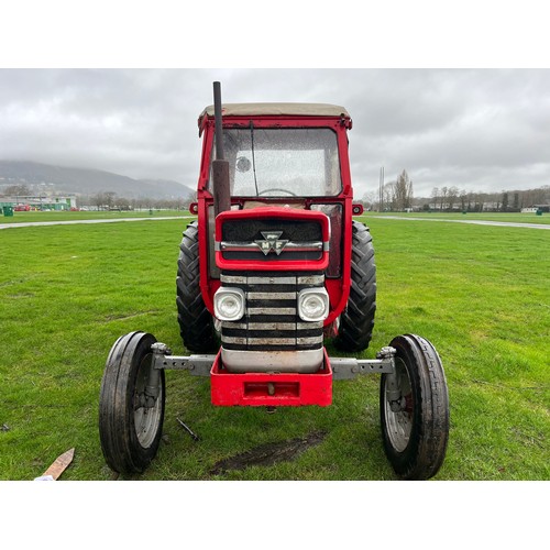 Massey Ferguson 165 2WD multi power tractor. C/w Massey Ferguson flexi ...