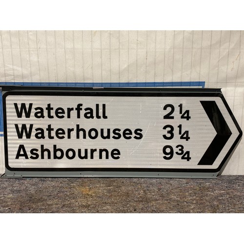 556 - Aluminium road sign - Waterfall 16