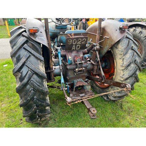 Roadless Fordson Super Major. 1961. Working order, recent half shafts ...