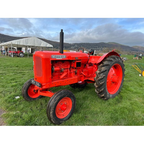 Nuffield Universal BMC diesel tractor. Serial no. DE1556. Older ...