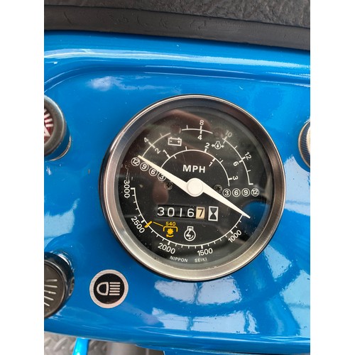 1122 - Ford 1710 tractor. 1987. Cab off for new floor, wings and rear panels. Complete chassis strip, new w... 