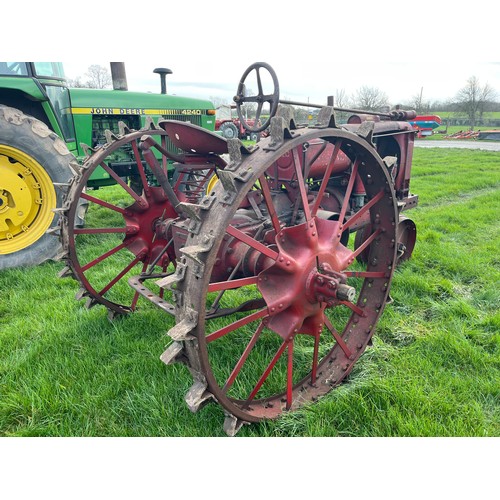 1169 - Farmall F14 tractor. Very original having done little work, on steel wheels