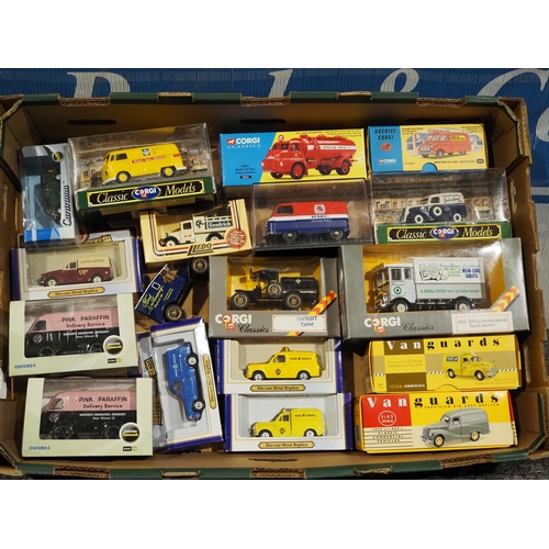 451 - Assorted model vehicles to include Corgi