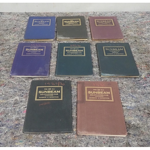 482 - Sunbeam cars instruction manuals from 1920s/30s - 8