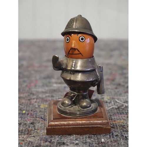 500 - Policeman car mascot No. 61194 marked John Hassall circa 1912 5