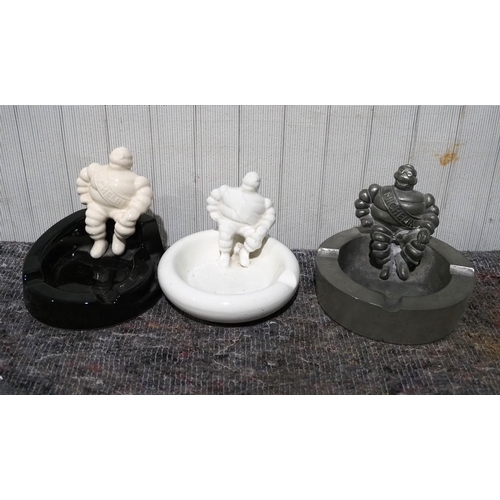 514 - Michelin man ash trays - 3