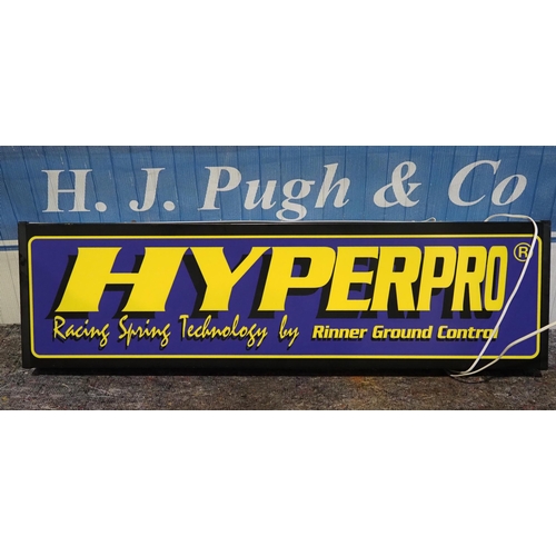 531 - Illuminated double sided sign - Hyperpro 11