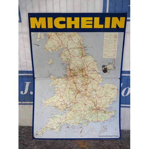 533 - Tin sign - Michelin map 1968 34