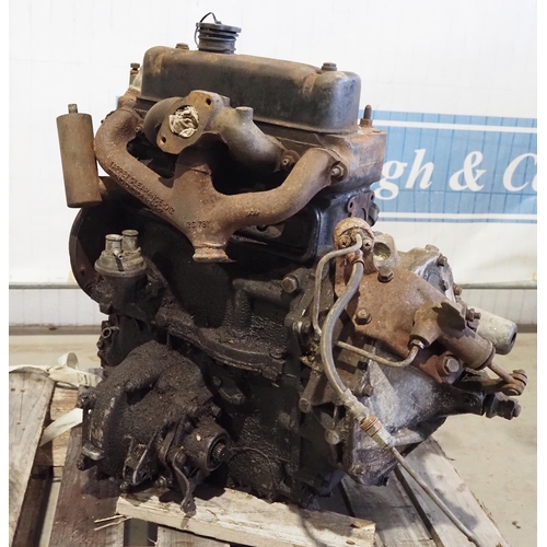 65 - Mini engine, was running and gears selected before removed from vehicle