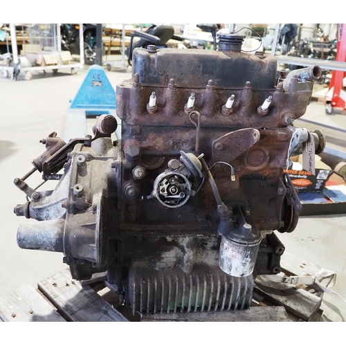 65 - Mini engine, was running and gears selected before removed from vehicle